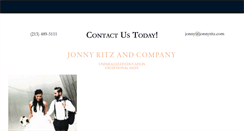 Desktop Screenshot of jonnyritz.com